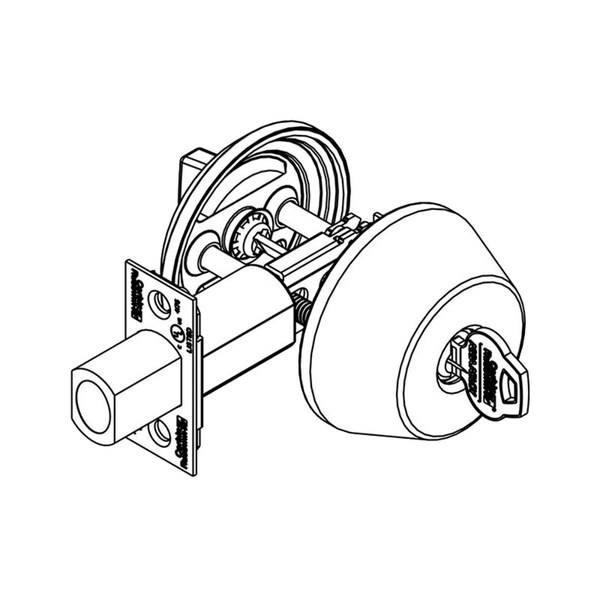 Cylinder x Blank, Conventional Cylinder, Bright Chrome